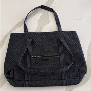 Vera Bradley Denim Quilted Tote Bag